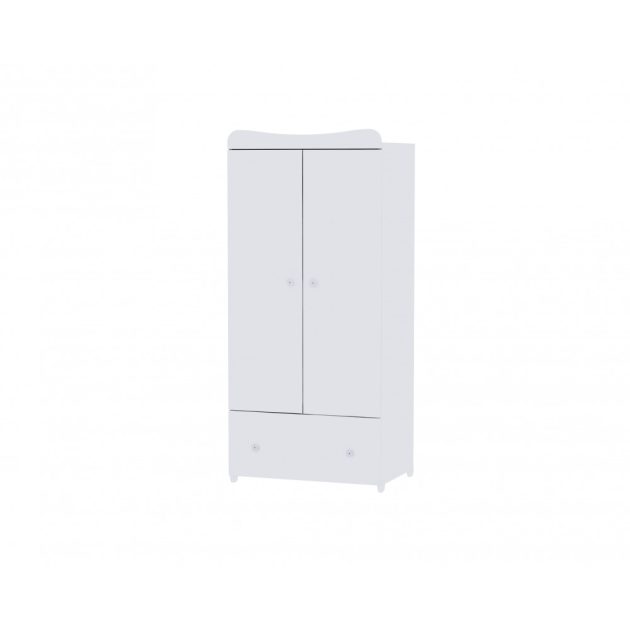 Lorelli Trend PLUS kombi ágy 70x165 + Exclusive szekrény - White