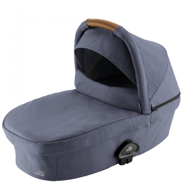 Britax Römer B-Agile M sport babakocsi - Navy Ink+Smile III mózeskosár - Indigo Blue