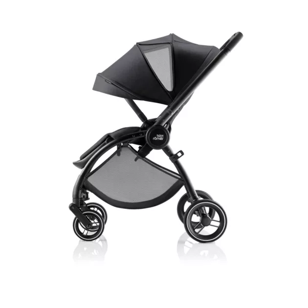 Britax Römer Rio Style 2az1-ben babakocsi +Baby Safe Core hordozó + bázistalp - Teak