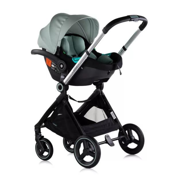 Chipolino Elite 3in1 multifunkciós babakocsi - Basil