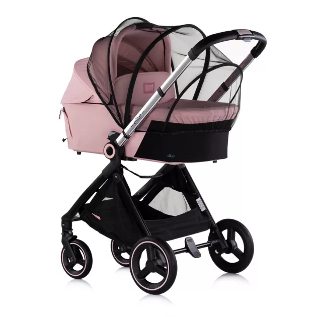 Chipolino Elite 3in1 multifunkciós babakocsi - Pink Marshmellow