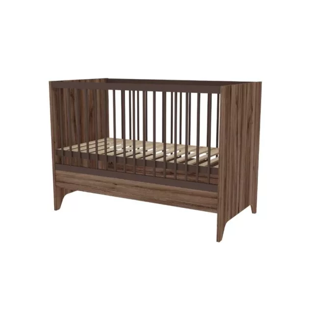 Faktum Nest Walnut 120-as babaágy - mogyoró+komód+toldalék (4 doboz)