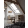 Faktum Peak Natural Oak and White 120-as babaágy - oak+komód+toldalék (4 doboz)