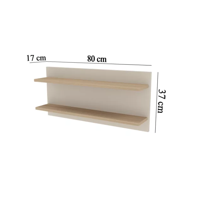 Faktum Sienna Cashmere átalakítható 140-es babaágy - kasmír+komód(toldalékkal)+falipolc+ 3 osztású szekrény  (10 doboz)