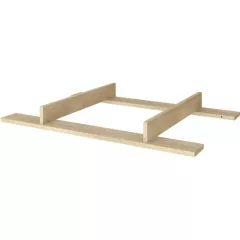 Faktum Loop White&Oak Toldalék komódhoz - fehér