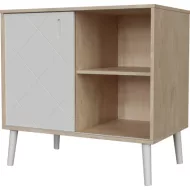 Faktum Peak Natural Oak and White Komód (2 doboz) - oak
