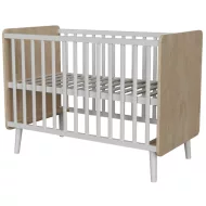 Faktum Peak Natural Oak and White 120-as babaágy - oak