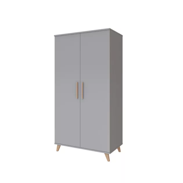 Faktum FLIP Grey 2 osztású szekrény (3 doboz) - szürke