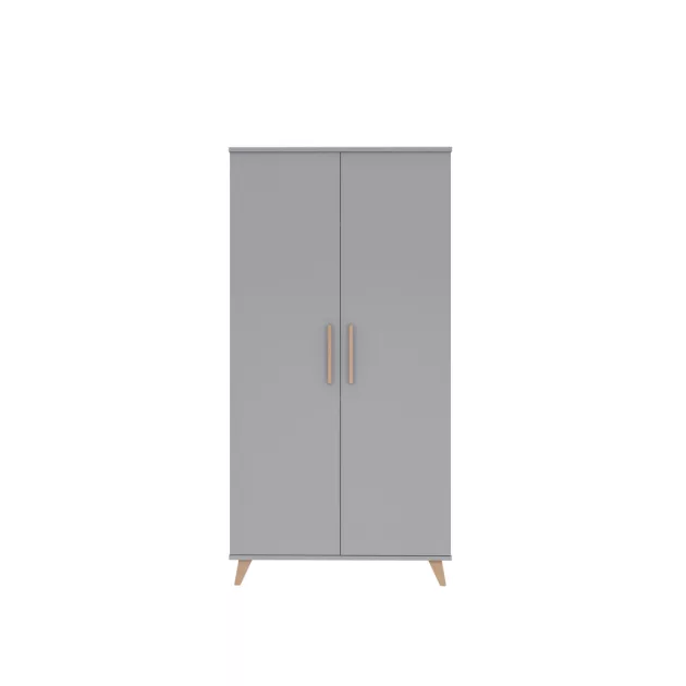 Faktum FLIP Grey 2 osztású szekrény (3 doboz) - szürke