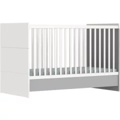   Faktum Alda Selyemszürke Átalakítható 140-es babaágy (2 doboz) - fehér/szürke