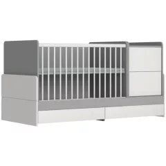  Faktum Alda Selyemszürke Kombi babaágy (5 doboz) - fehér/szürke