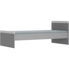   Faktum Alda Selyemszürke 200-as ifjúsági ágy (2/2 doboz) - fehér/szürke