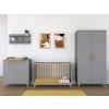Faktum FLIP Grey 120-as babaágy - szürke