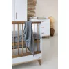 Faktum FLIP White & Oak 120-as babaágy - fehér