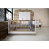 Faktum FLIP White & Oak 120-as babaágy - fehér