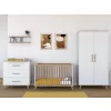 Faktum FLIP White & Oak átalakítható 140-es babaágy (2 doboz) - fehér