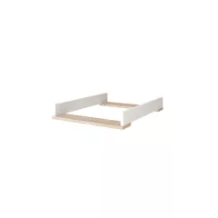 Faktum FLIP White & Oak komód toldalékhoz - fehér