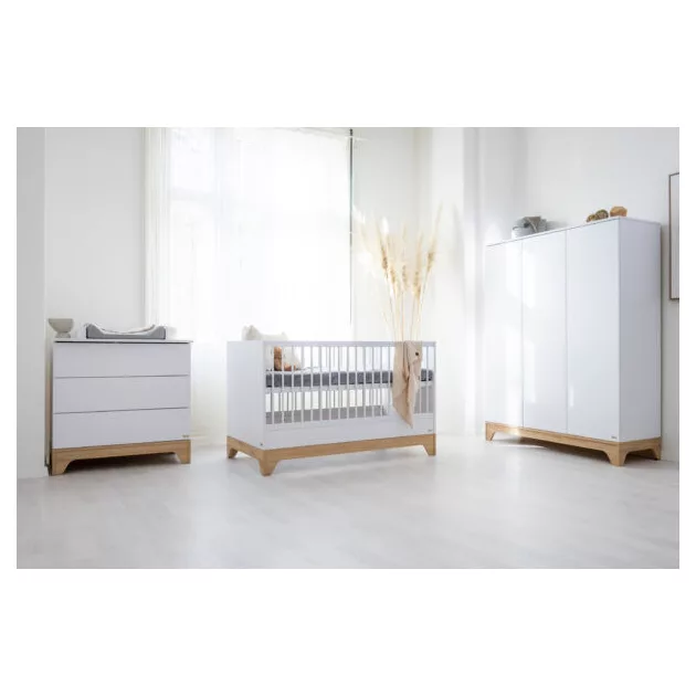 Faktum LUMINA White 3 osztású szekrény (5 doboz) - fehér