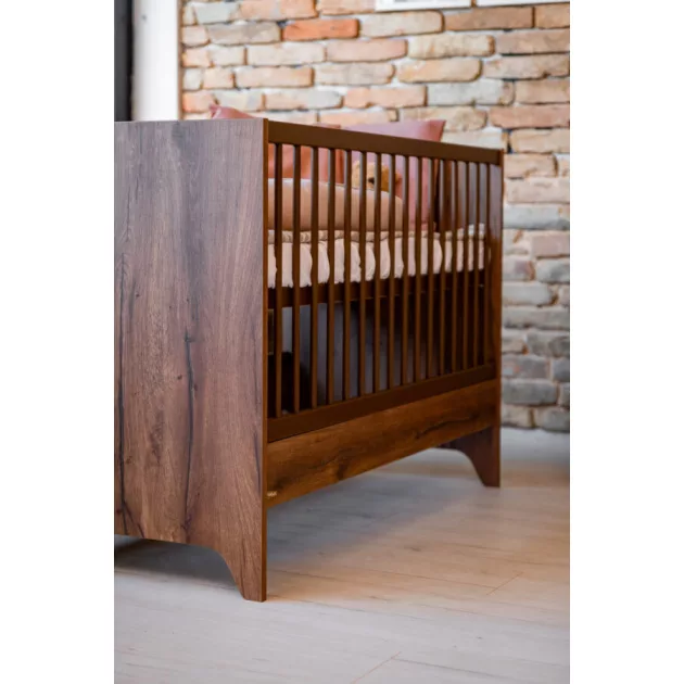 Faktum Nest Walnut 120-as babaágy - mogyoró