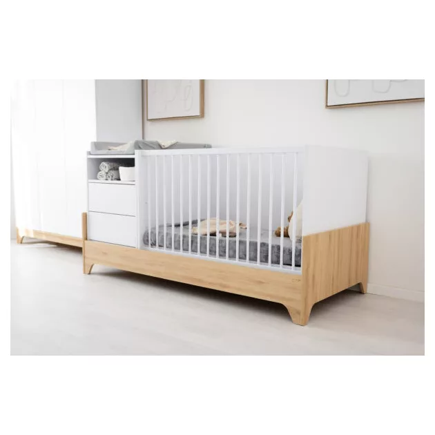 Faktum LUMINA White Kombi babaágy (4 doboz) - fehér