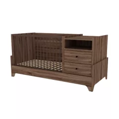 Faktum Nest Walnut Kombi babaágy (4 doboz) - mogyoró
