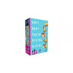 Süti, sapi, taco, pizza, ajcsi
