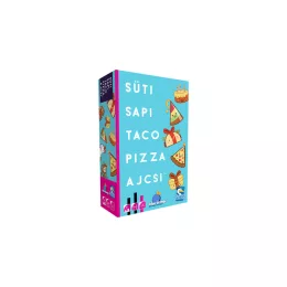 Süti, sapi, taco, pizza, ajcsi