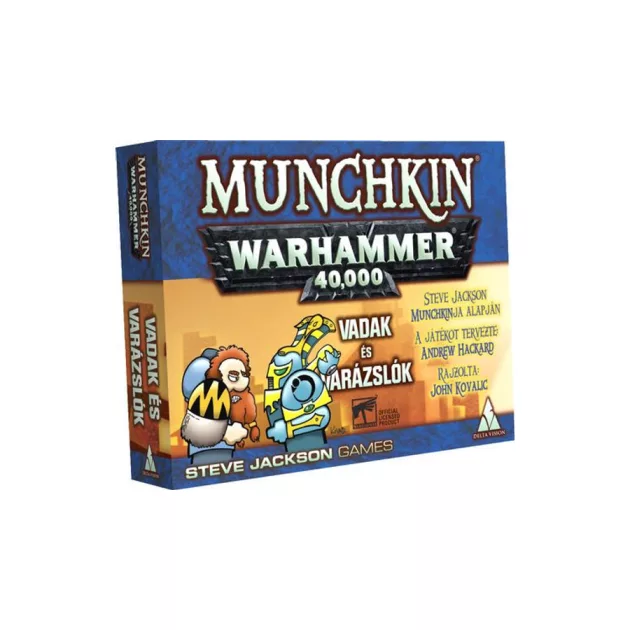 Delta Vision - Munchkin Warhammer 40.000 - Vadak és varázslók