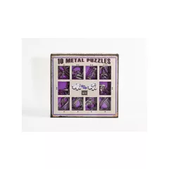Eureka  - 10 Metal Puzzle Set - lila *-***