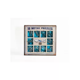 Eureka  - 10 Metal Puzzle Set - kék *-***