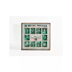 Eureka  - 10 Metal Puzzle Set - zöld *-***