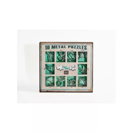 Eureka  - 10 Metal Puzzle Set - zöld *-***