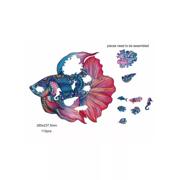 Eureka  - Fa puzzle – Harcoshal (FSC-wood)