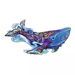 Eureka  - Fa puzzle – Bálna (FSC-wood)