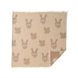 Klippan pamut babatakaró, Bunny & Bear - 75x90