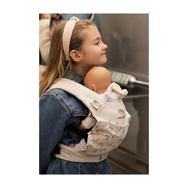 Manduca DollCarrier játék babahordozó RainbowDay