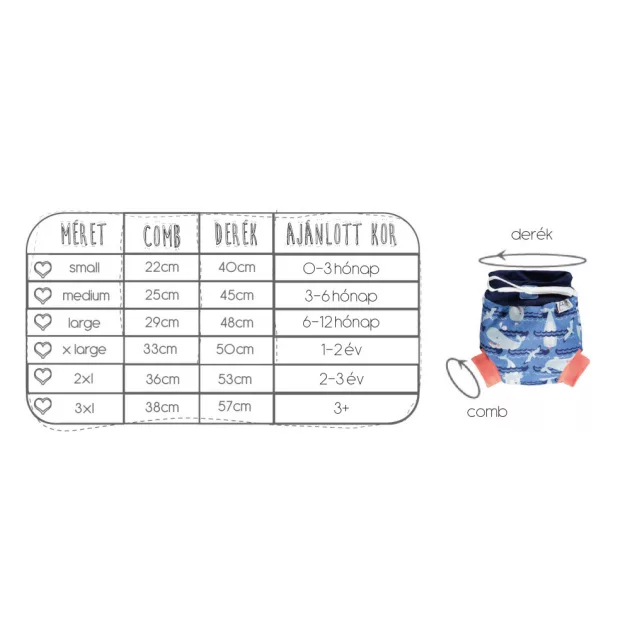 Pop-in úszópelenka - Manta Ray