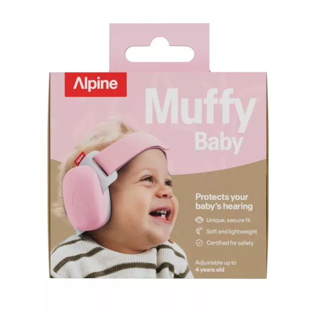 Alpine Muffy Baby fültok - pink