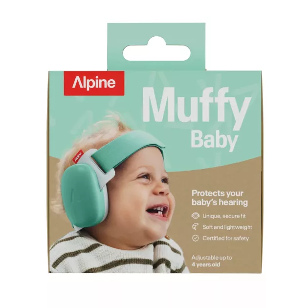 Alpine Muffy Baby fültok - zöld