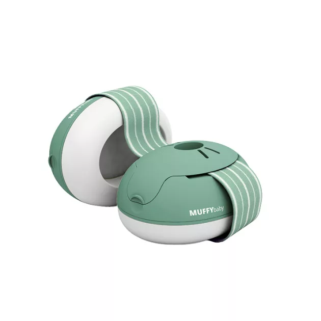 Alpine Muffy Baby fültok csecsemőknek zöld