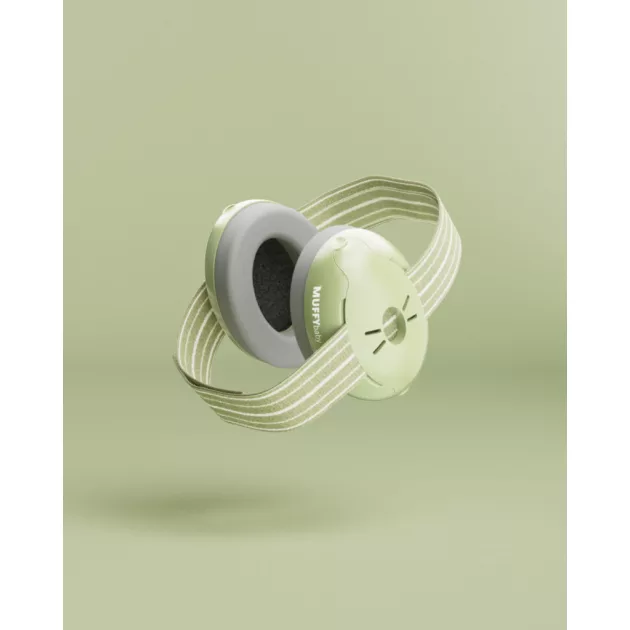 Alpine Muffy Baby fültok csecsemőknek zöld