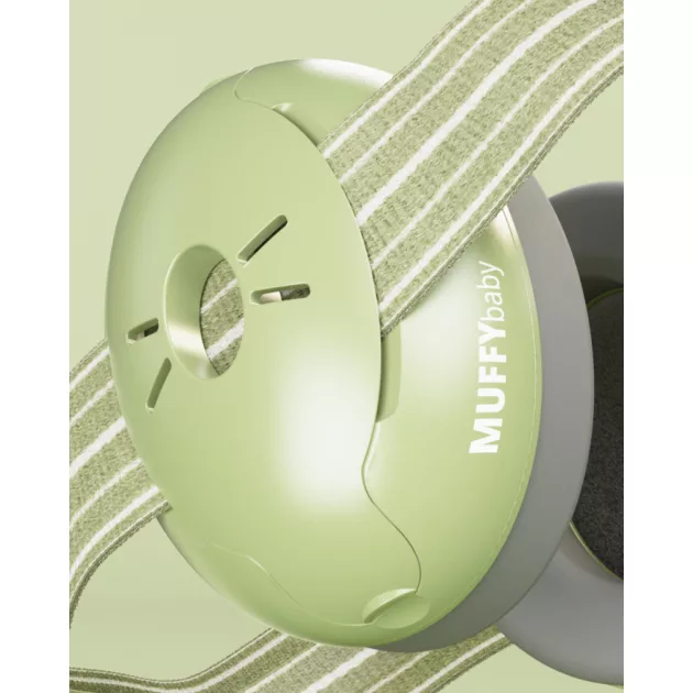 Alpine Muffy Baby fültok csecsemőknek zöld