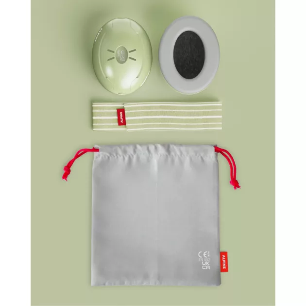 Alpine Muffy Baby fültok csecsemőknek zöld