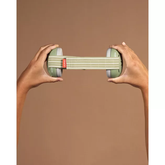 Alpine Muffy Baby fültok csecsemőknek zöld