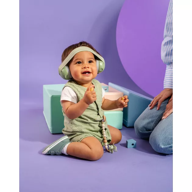 Alpine Muffy Baby fültok csecsemőknek zöld