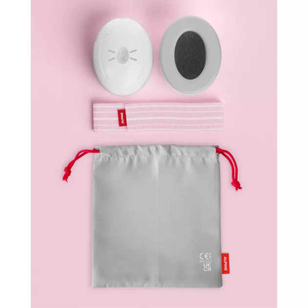 Alpine Muffy Baby fültok csecsemőknek rózsaszín