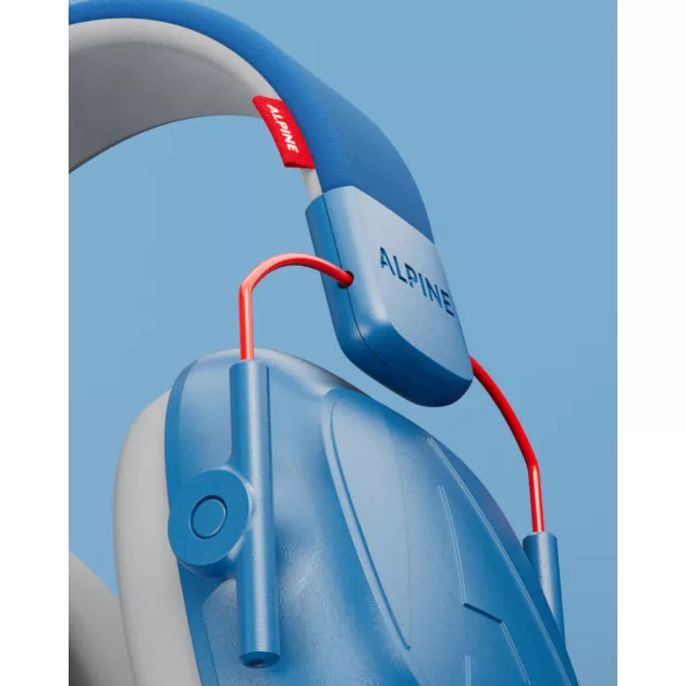 Alpine Muffy - gyerek hallásvédő fültok - kék