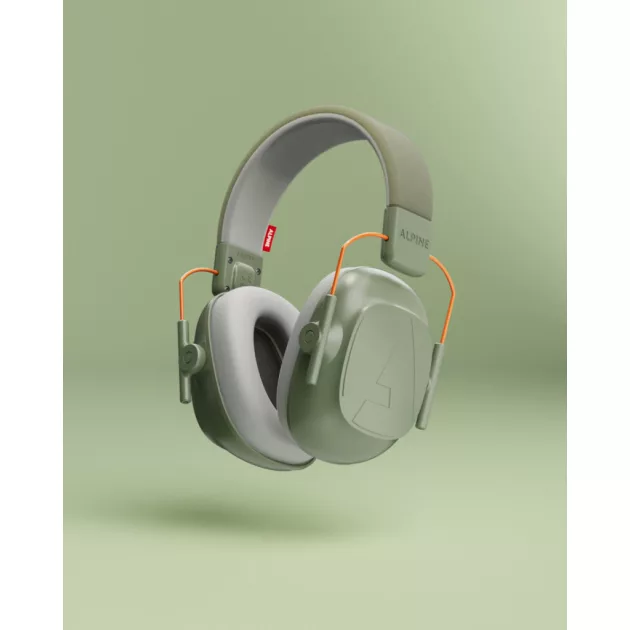 Alpine Muffy - gyerek hallásvédő fültok - zöld