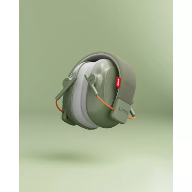 Alpine Muffy - gyerek hallásvédő fültok - zöld