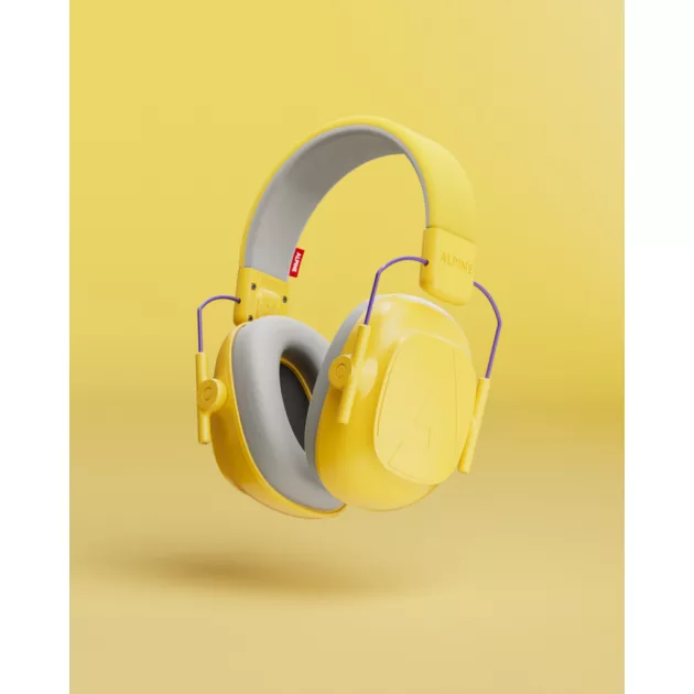 Alpine Muffy - gyerek hallásvédő fültok - sárga